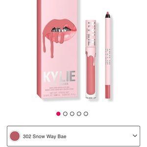 🦋NEW! Kylie Lip Kit Snow Way Bae🦋